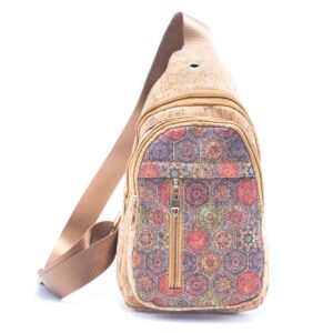 Kork Brusttasche Raja für Damen